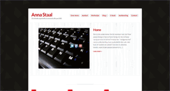 Desktop Screenshot of annastaal.nl